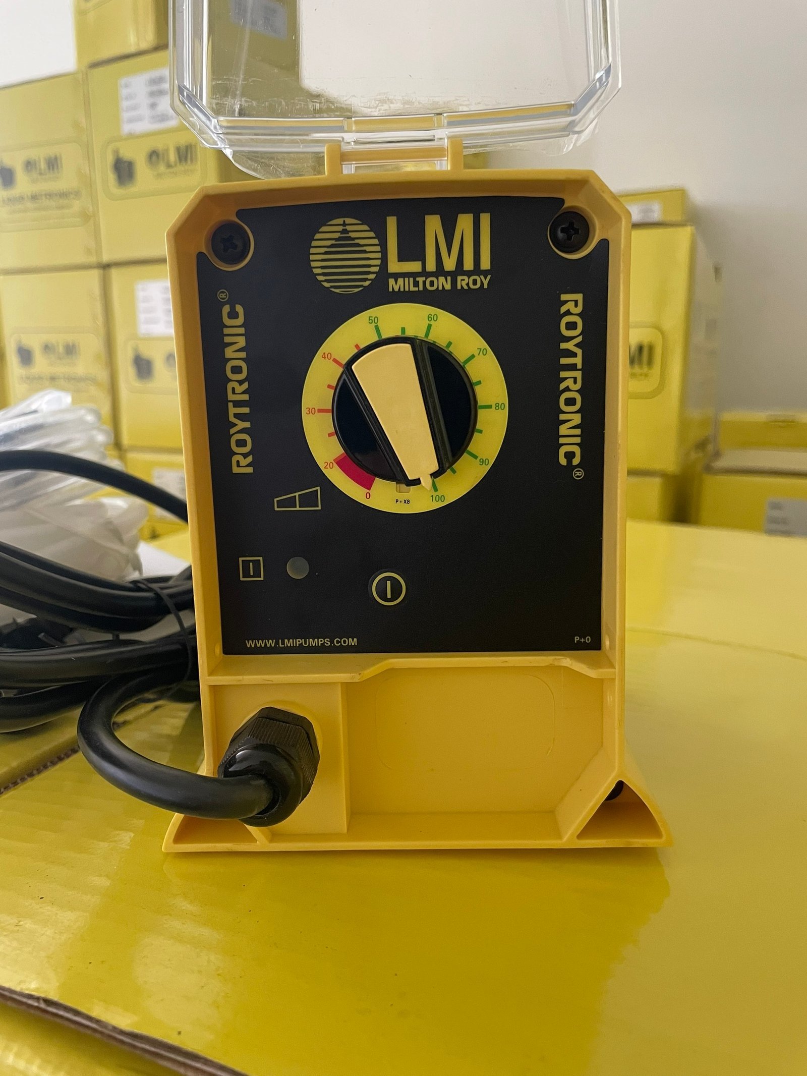 Bơm Định Lượng Hóa Chất Milton Roy P+013-818NI